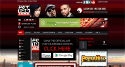 Desktop Screenshot of hot108.com